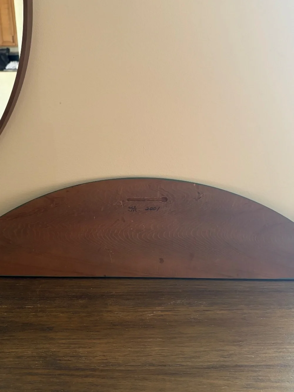 Vintage Hillerich & Bradsby Baseball Lives Here Wall Decor Pediment 2001
